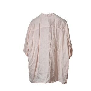 Cabana Shirt Mens 3XL Linen Short Sleeve‎ Button Up Pocket Lightweight Casual